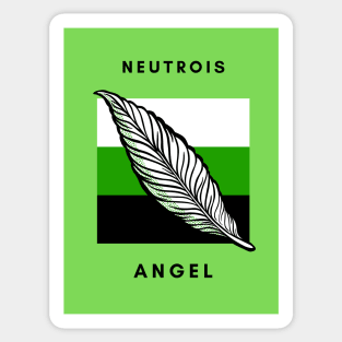 Neutrois Angel Sticker